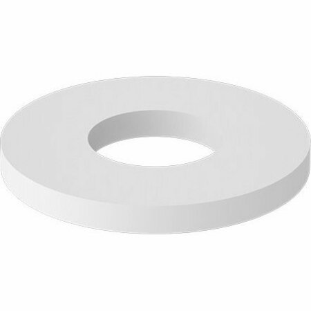 BSC PREFERRED Oil-Resistant Neoprene Rubber Sealing Washer for 3/8 Screw 0.355 ID 0.812 OD 0.0620 Thick, 50PK 90133A250